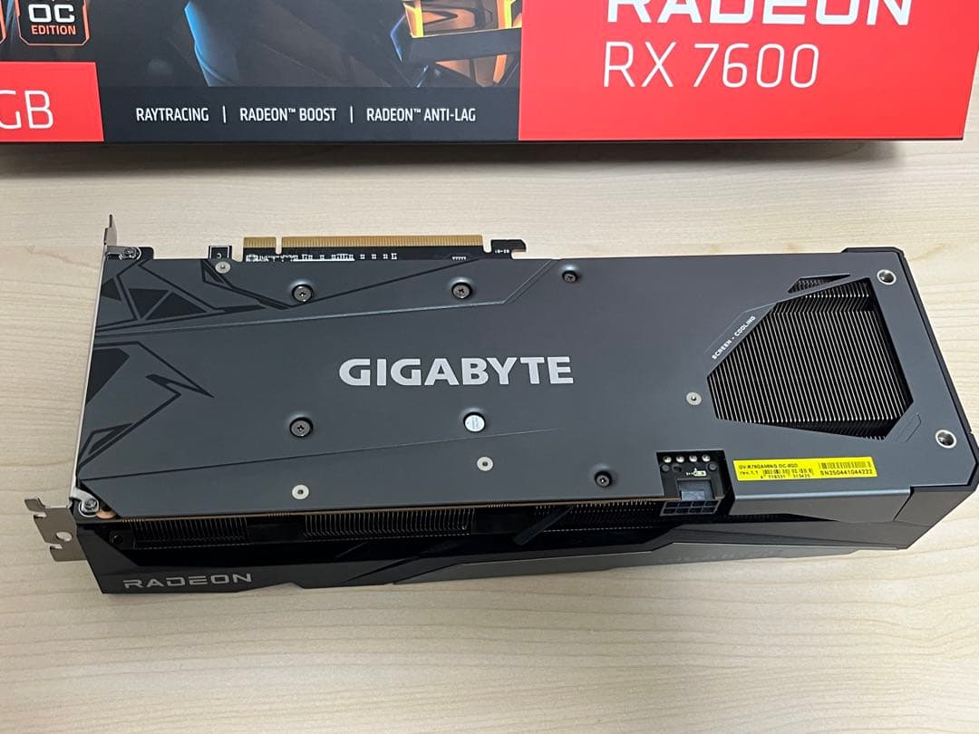 グラフィックボード・グラボ・ビデオカード GIGABYTE Radeon RX 7600 8GB