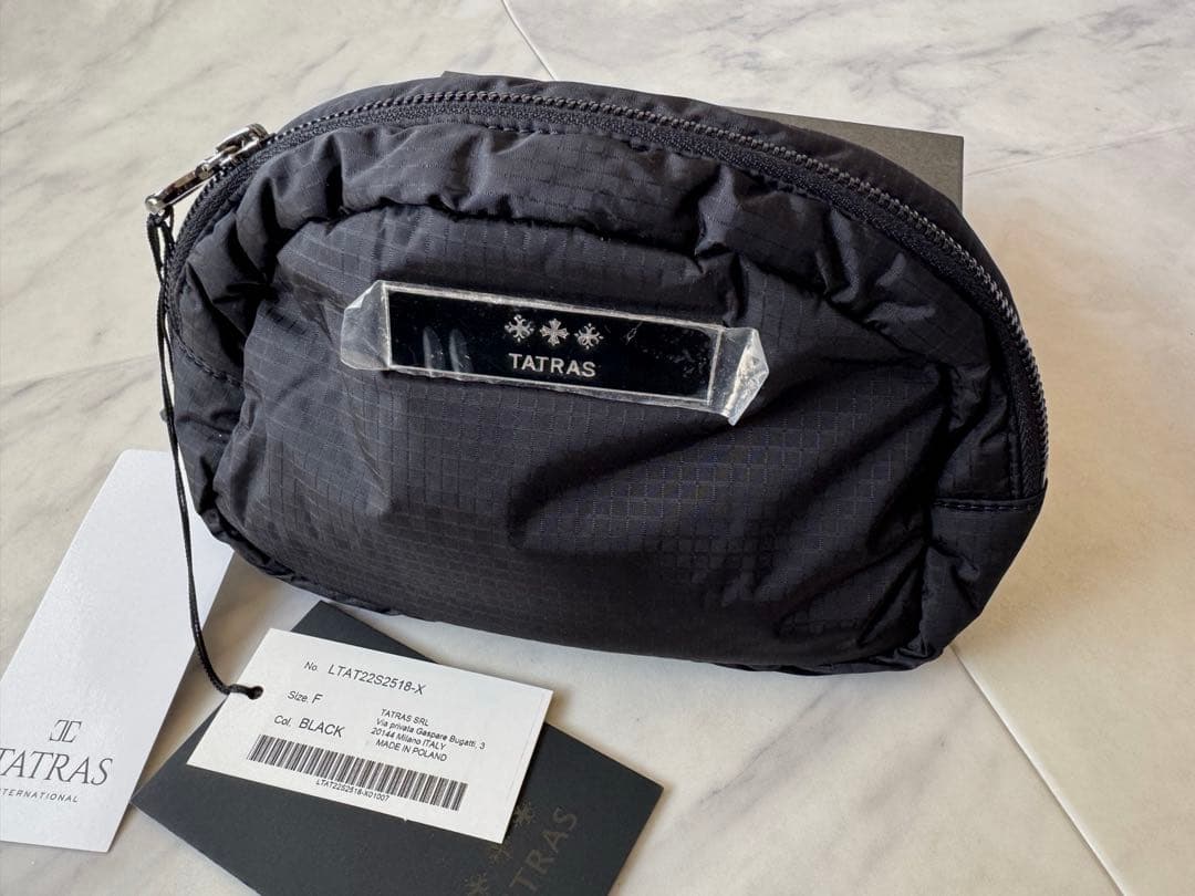 【新品未使用】TATRAS(タトラス) ナイロンポーチ