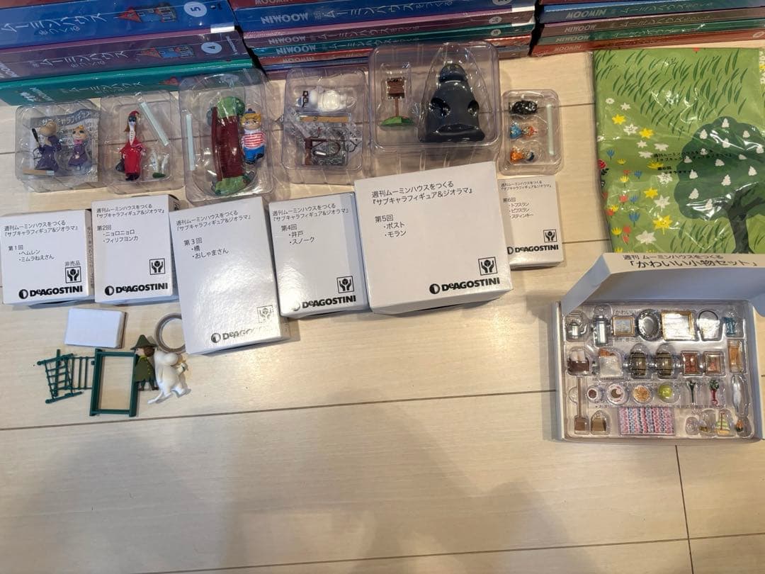ディアゴスティーニ　ムーミンハウスをつくる　3〜100巻
