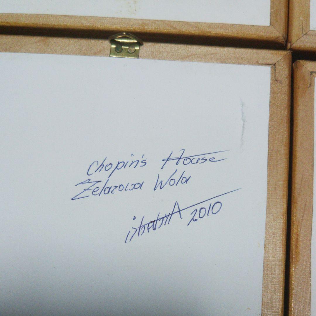 ポーランド購入 ミニ絵画 4枚