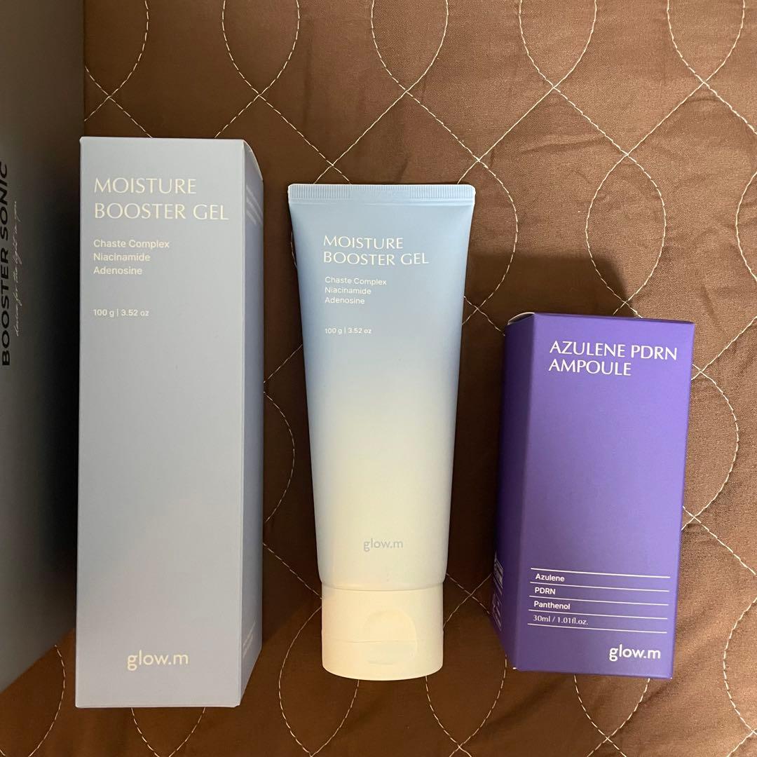 Glow.M ブースターソニック 美顔器 ギフト付き