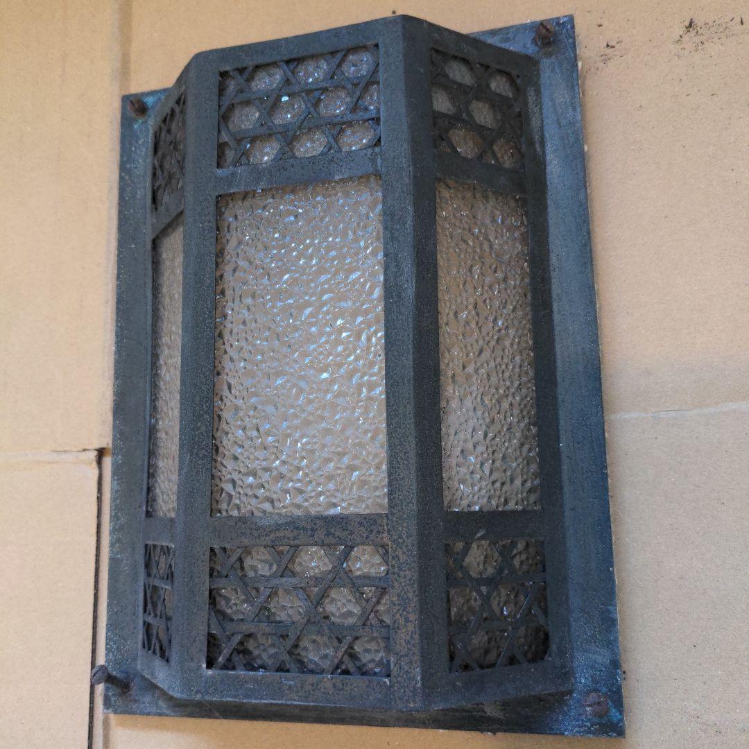 大正ロマンダイヤガラス 壁付け 開閉式セット