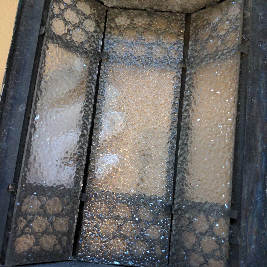 大正ロマンダイヤガラス 壁付け 開閉式セット