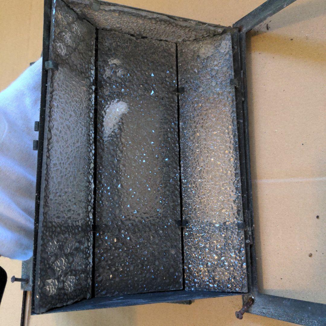 大正ロマンダイヤガラス 壁付け 開閉式セット