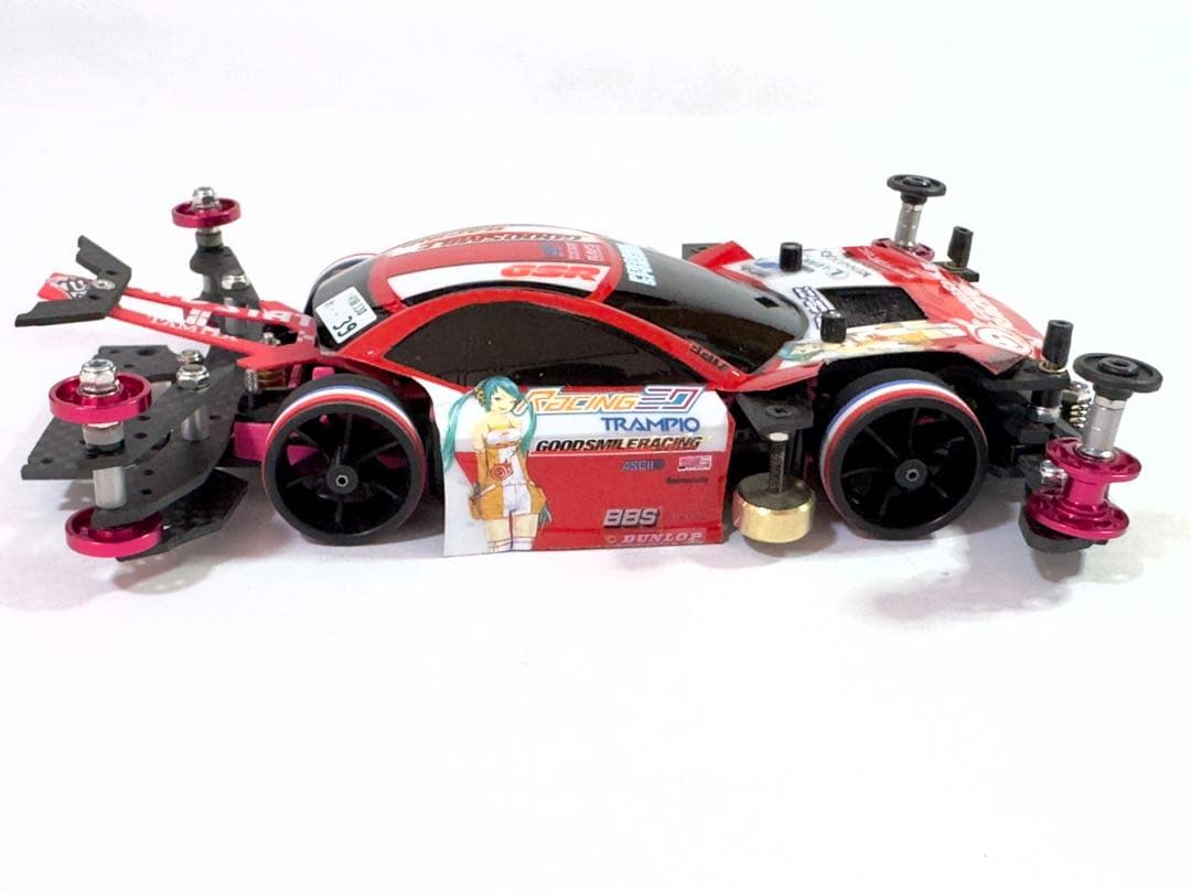 ミニ四駆　完成品　msフレキ ライキリ　初音ミク