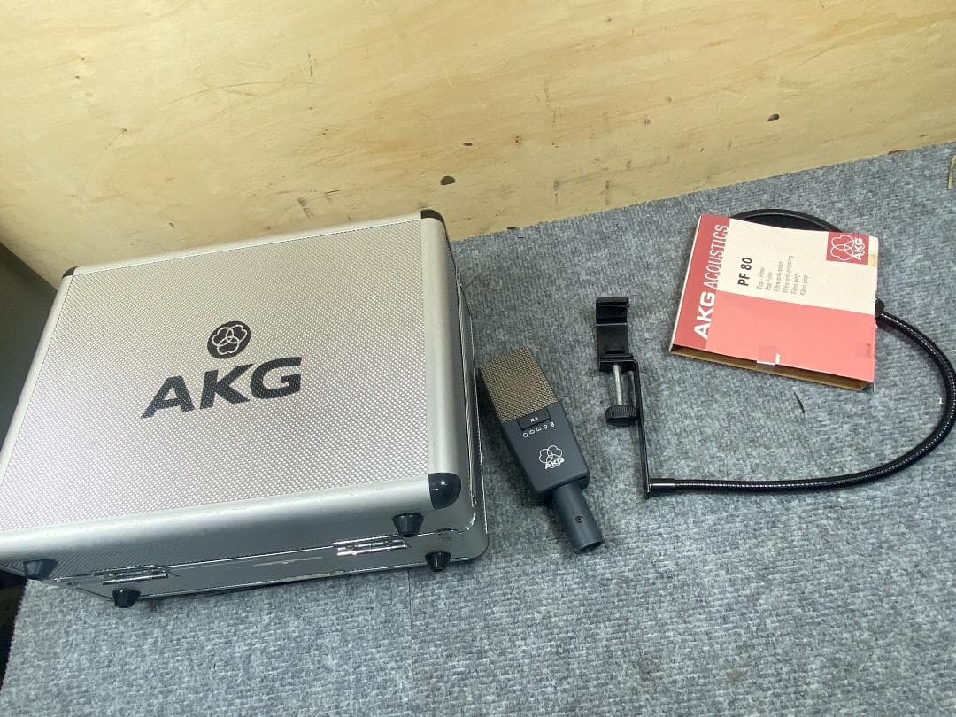 1023 AKG C414B XLS コンデンサーマイク 美品
