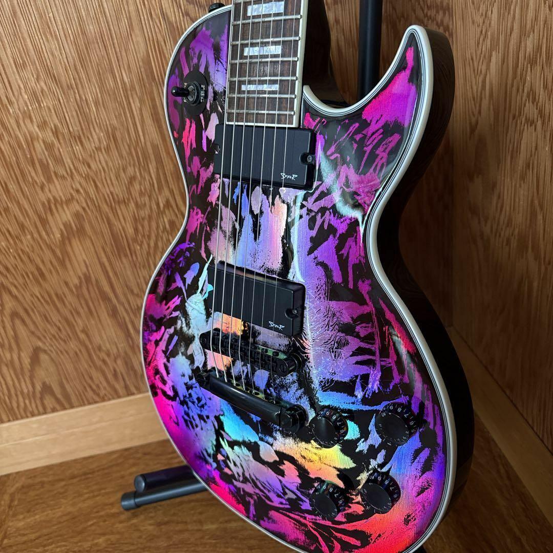 Spear スピア 7弦ギター レスポール ホログラムカラー