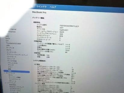 MacBook本体 MacBook Pro 2019 16 inch 32GB 1TB