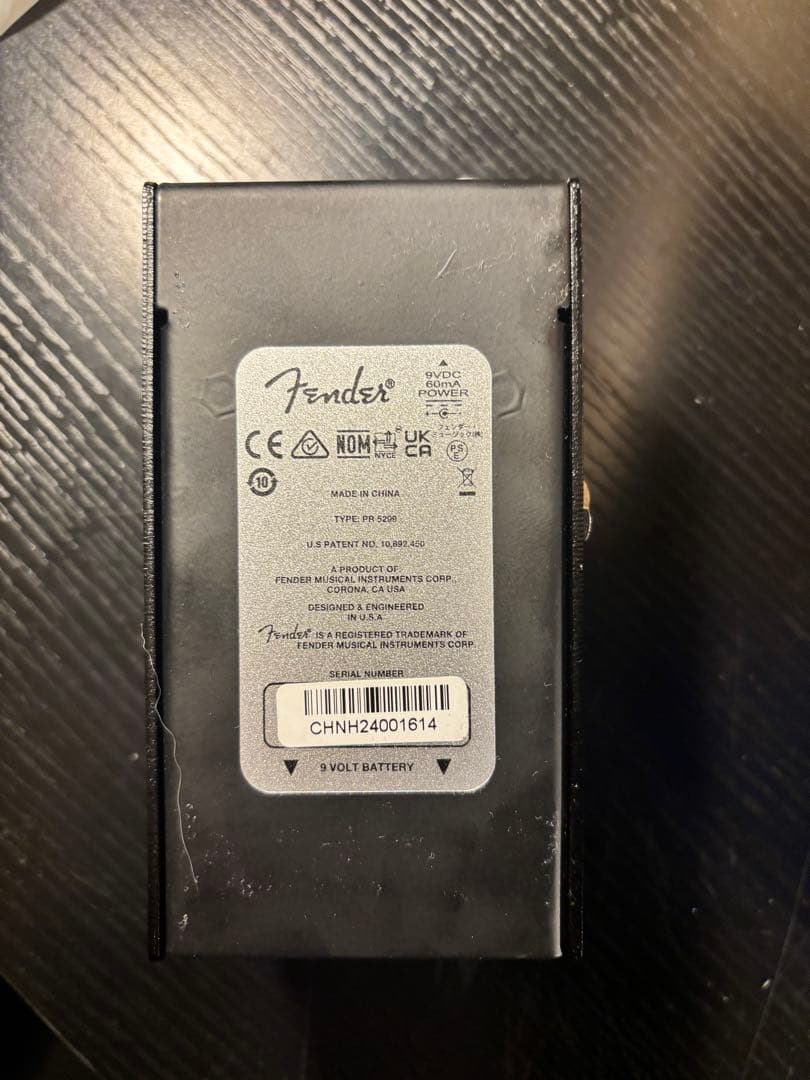 Fender コンプレッサー　エフェクター