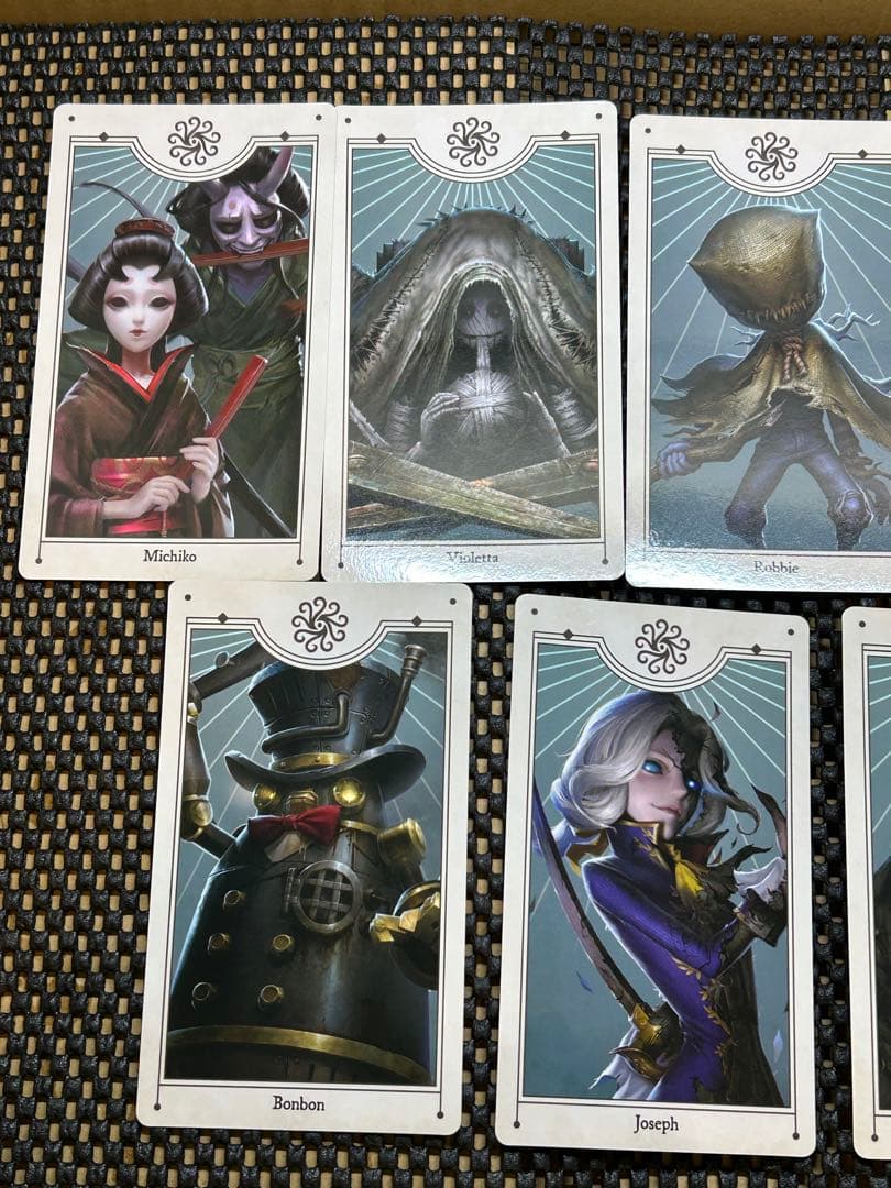 第五人格 タロットカード　ジョセフ　美智子　ヴィオレッタ　ハスター　ボンボン