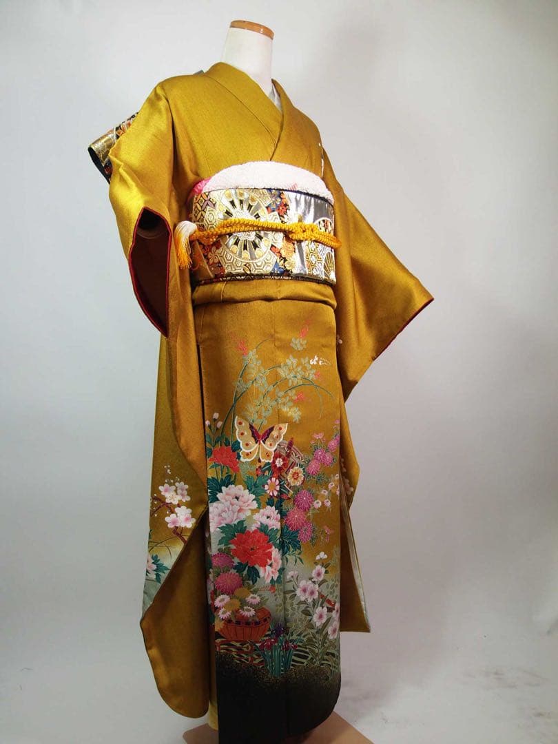 豪華　振袖3点セット（袋帯・長襦袢付き）