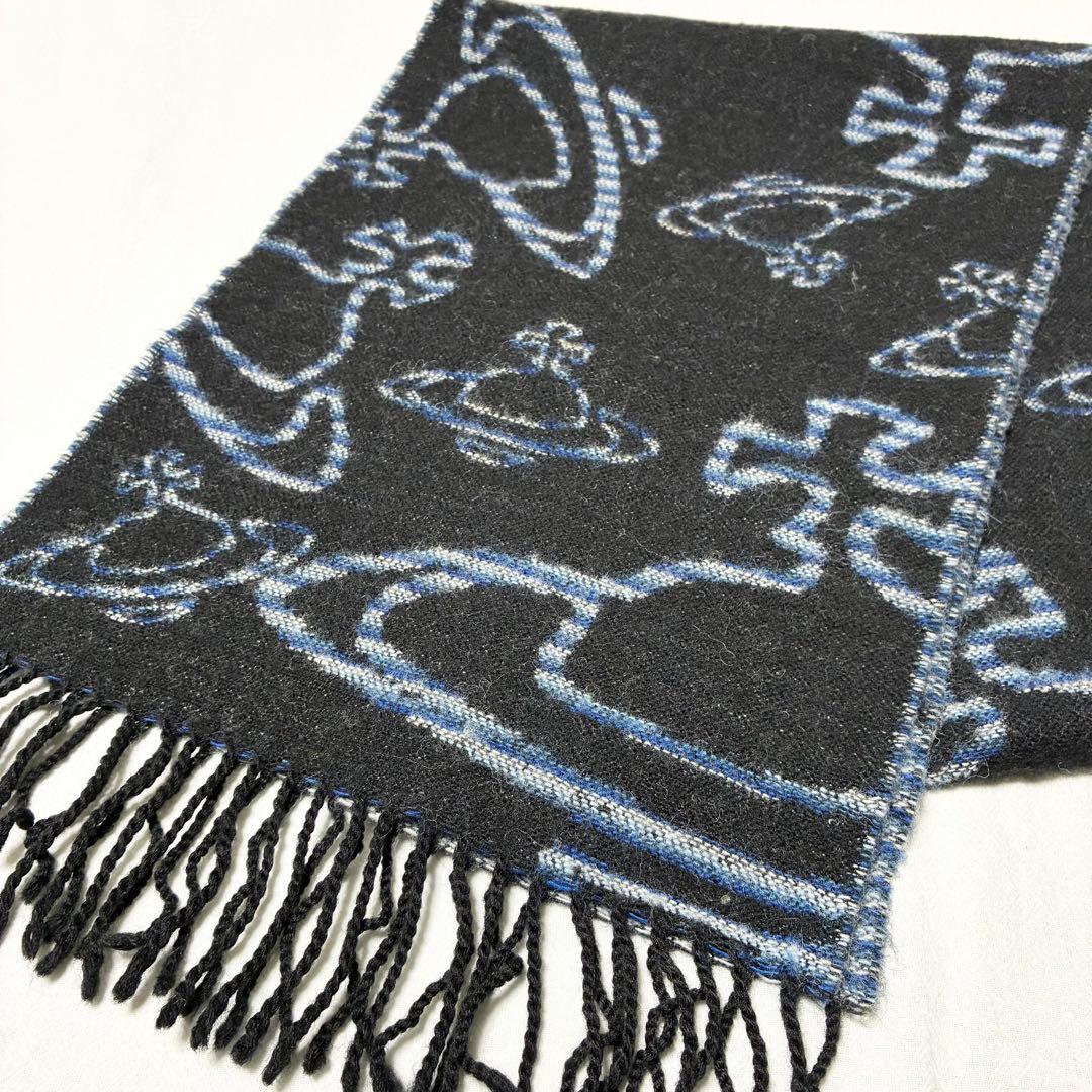 Vivienne Westwood ACCESSORIES マフラー オーブ総柄
