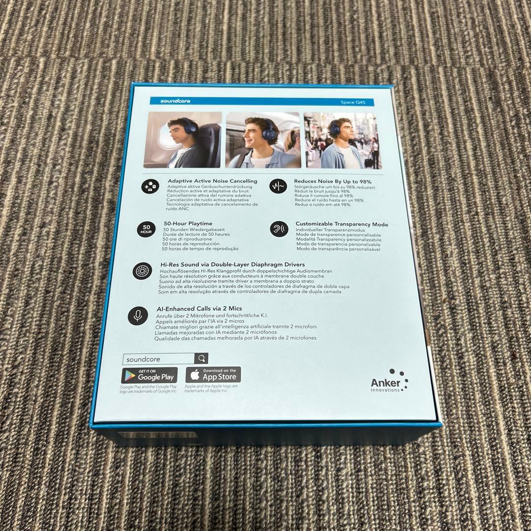 サウンドコア スペースQ45 ネイビー