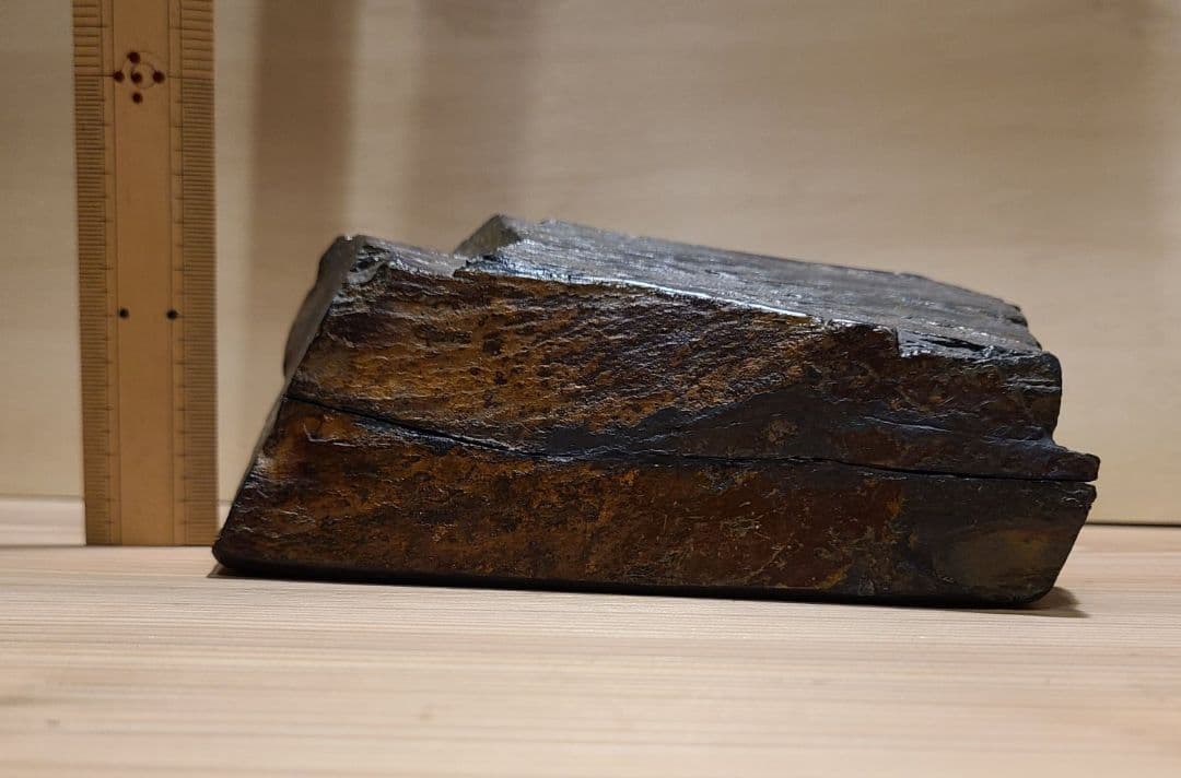 価格下げ！龍渓硯　景勝硯石 寸法 17 cm × 9.5 × 8