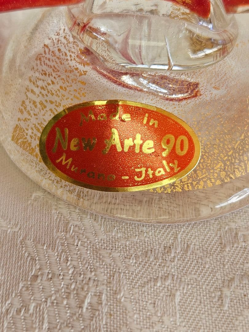 【希少・美品】ベネチアンガラス フィギュリン 人形 ヴェネチアン アンティーク