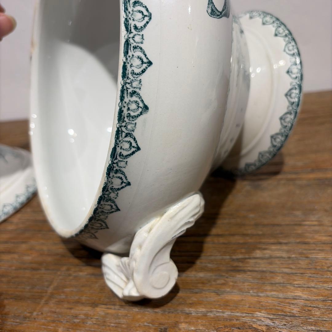 フランスアンティーク　サンタマン　ミュゲ 鈴蘭　ST.AMAND スーピーエール