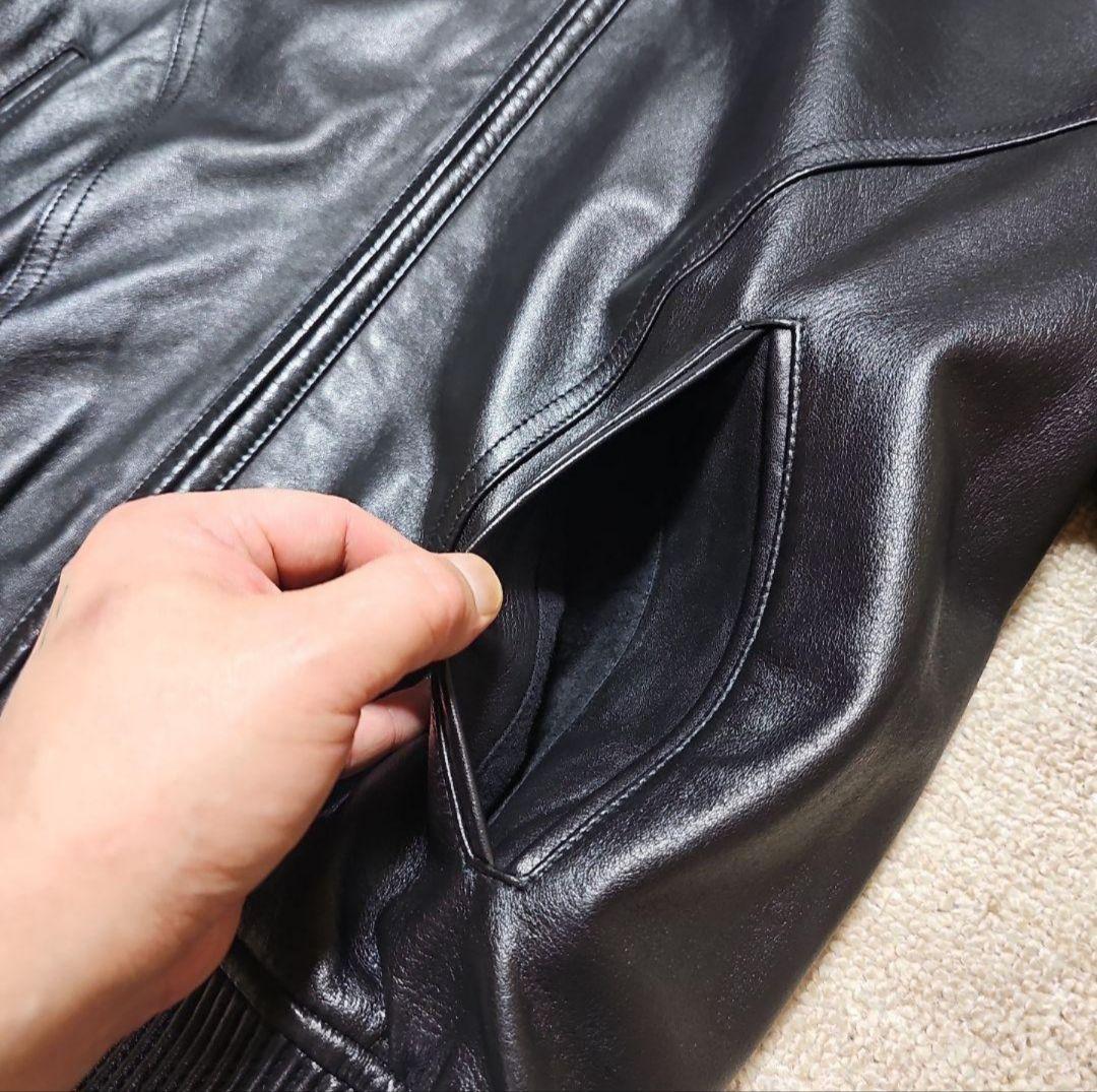 光*様 美品！希少！ Supreme シュプリーム レザージャケットブラック M