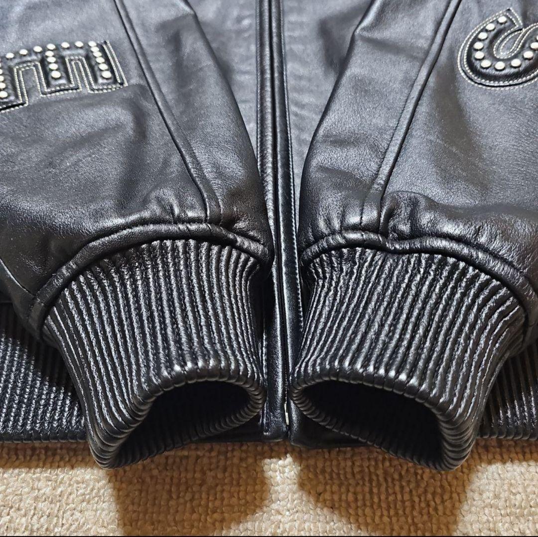 光*様 美品！希少！ Supreme シュプリーム レザージャケットブラック M