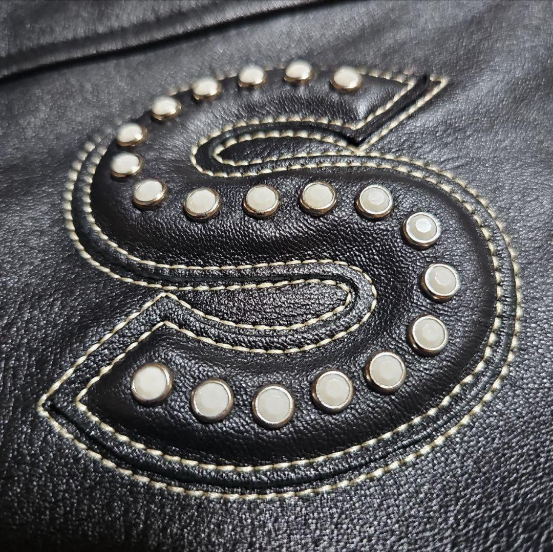 光*様 美品！希少！ Supreme シュプリーム レザージャケットブラック M