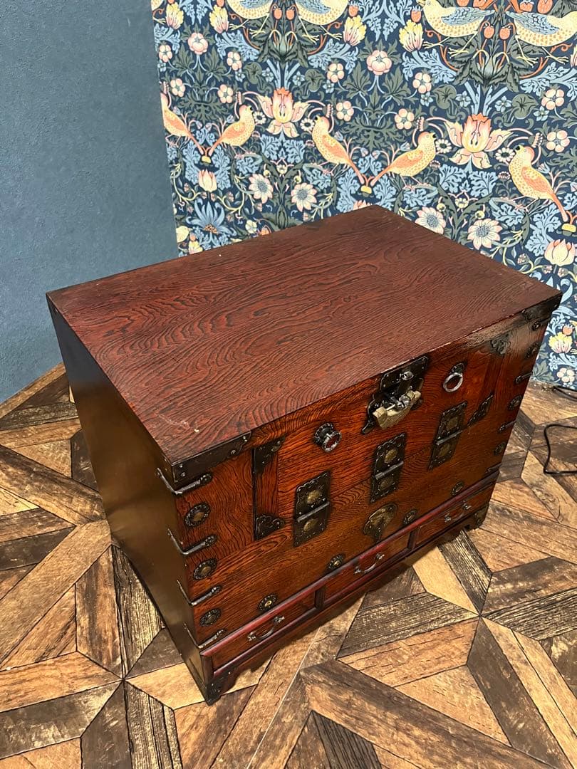 李朝家具 民芸箪笥 時代家具 小箪笥 船箪笥 時代物 古美術 昭和レトロ