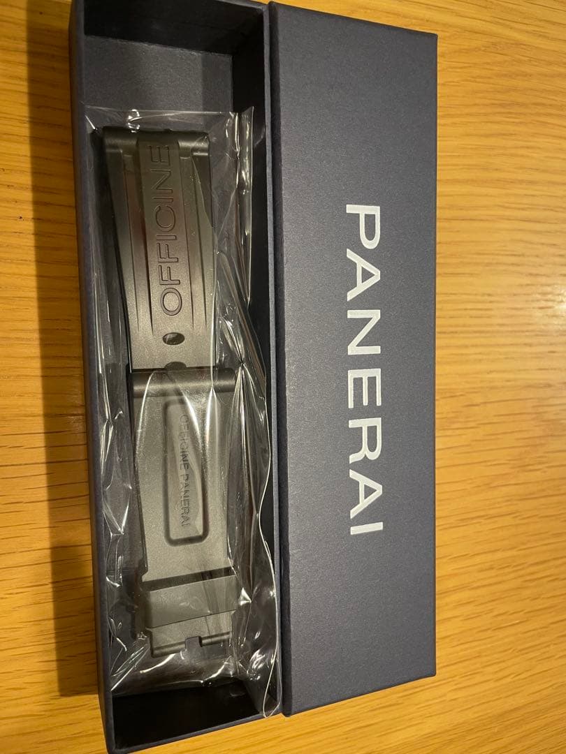 PANERAI ラバーベルト ブラック　ラグ幅26mm