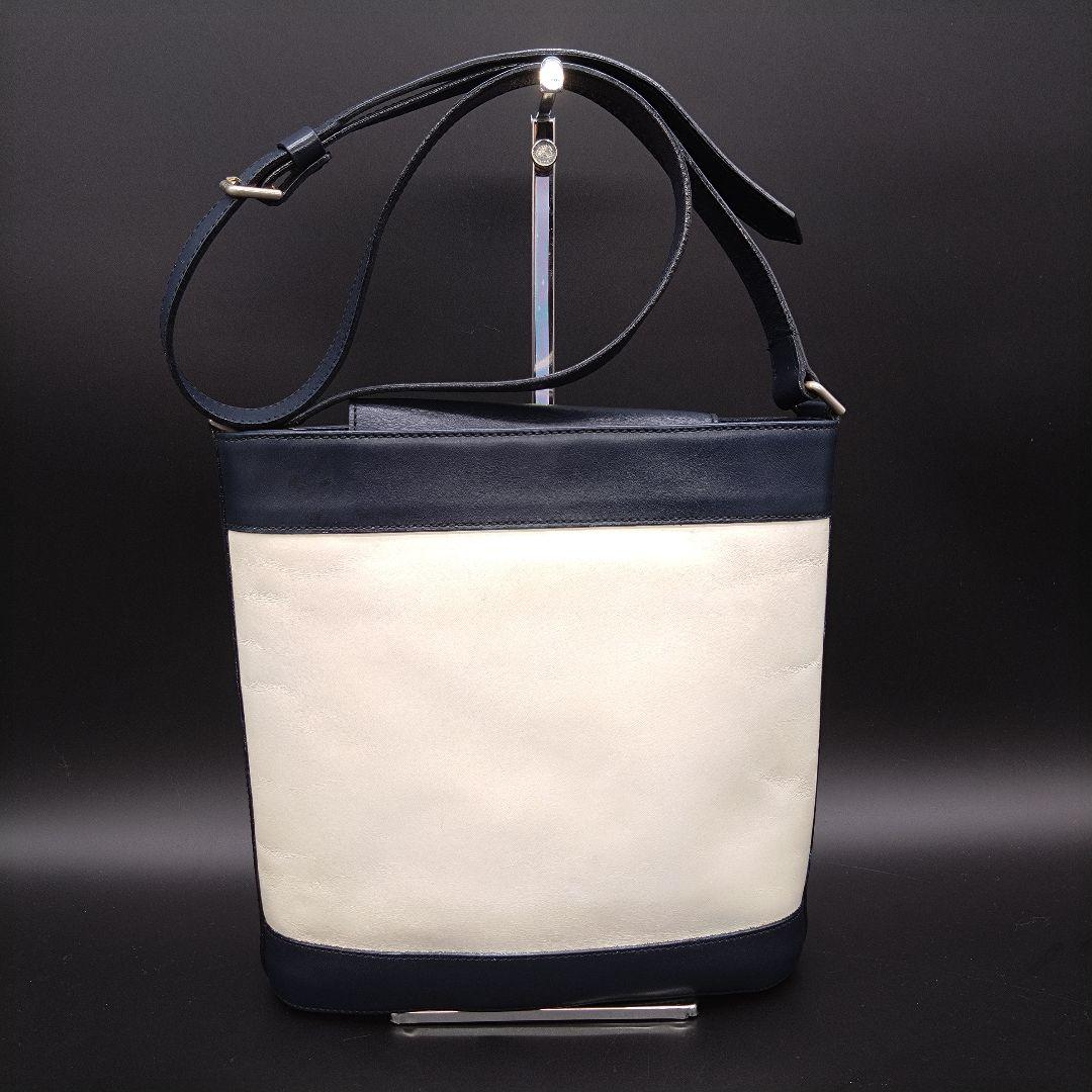 Burberrys ホースロゴ バケツ型 レザー ショルダーバッグ ノバチェック