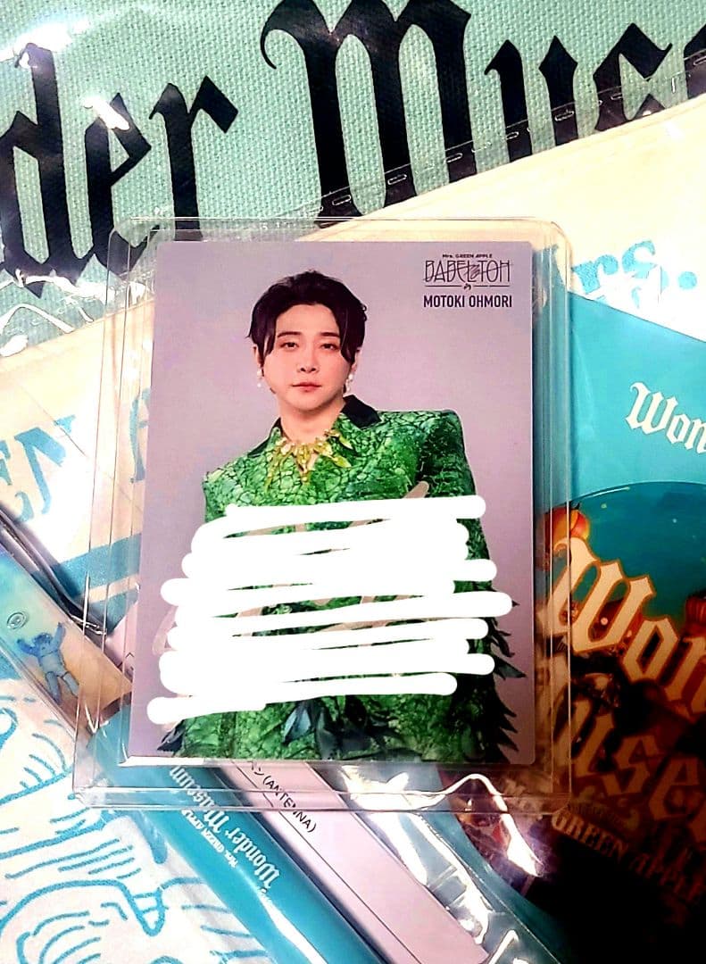 Mrs. GREEN APPLE 大森元貴さん 直筆サイン フォトカ