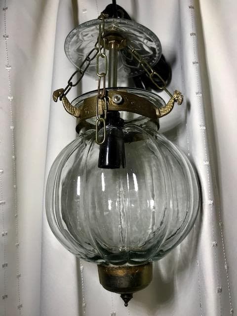 ヴィンテージのイタリア製ペンダントライト、1940年代。