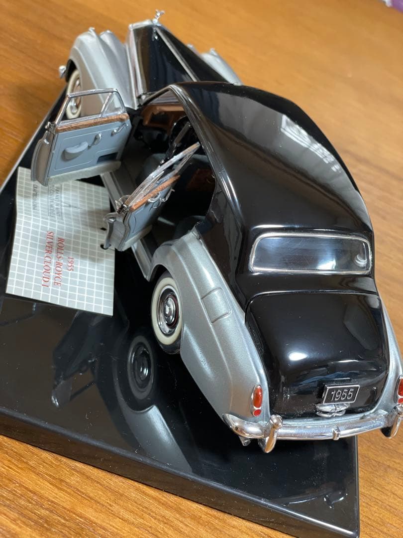 フランクリンミント製1955 ロールスロイス シルバー クラウド I 新品未使用