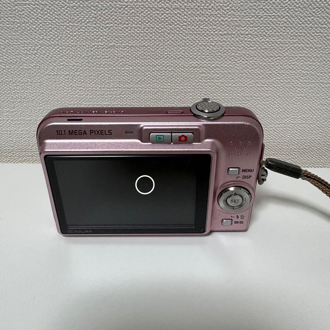 【動作良】CASIO エクシリムEX-Z1050 充電器付き ピンク コンデジ