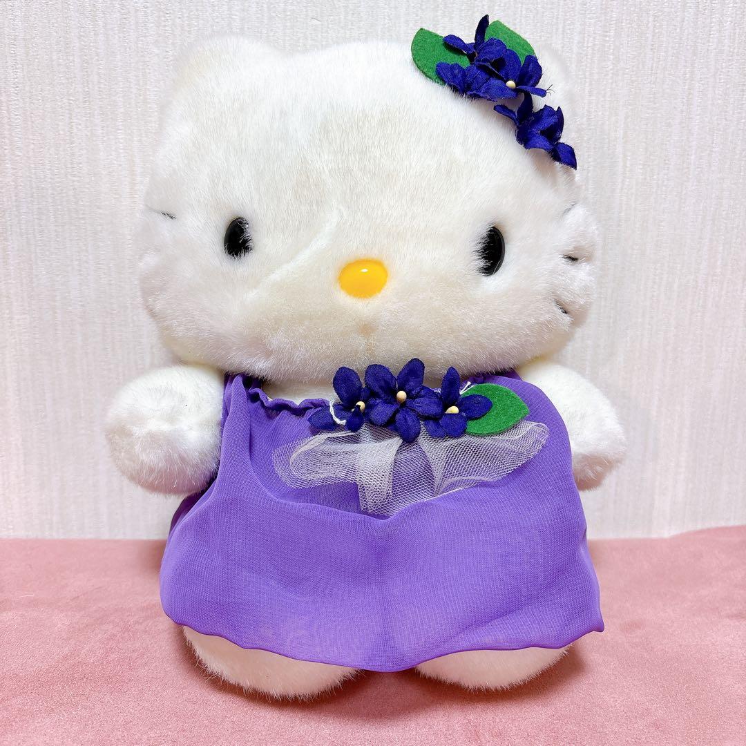 ⭐️希少品⭐️ハローキティ すみれ フラワーガーデン　2000年 サンリオミレニアム