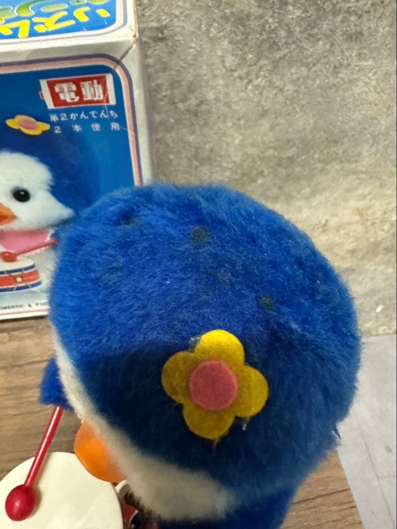 リズムペンギン 電動 ぬいぐるみ 昭和レトロ