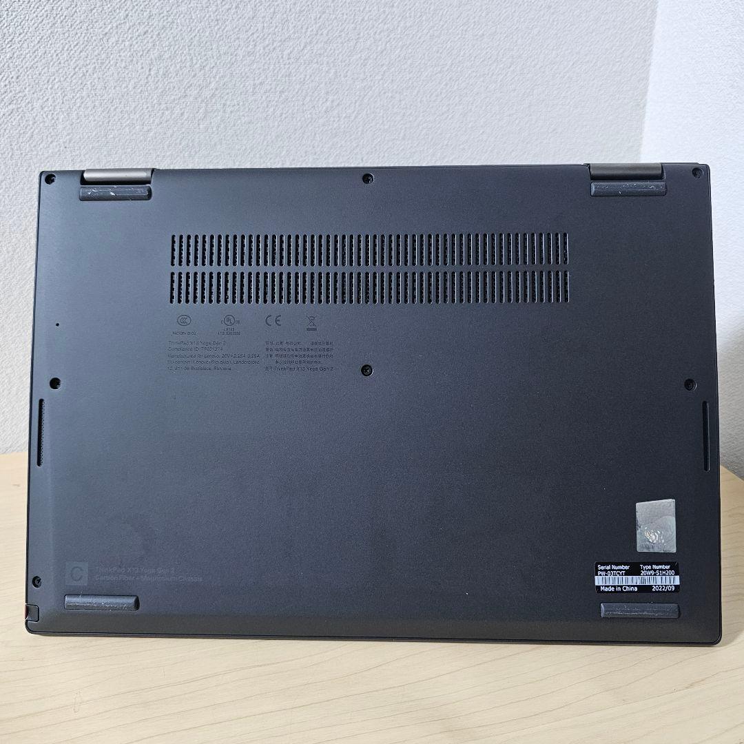 X13 Yoga Gen 2／Core i5 11世代・16GB／内蔵ペン