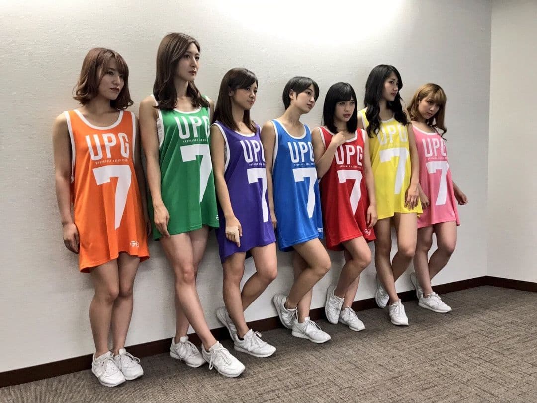 アップアップガールズ(仮) バスケットボールゲームシャツ7種1セット