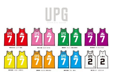 アップアップガールズ(仮) バスケットボールゲームシャツ7種1セット