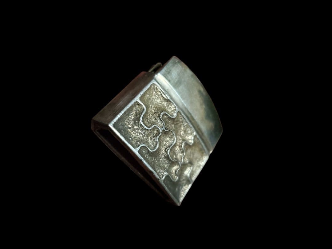 大size　銀着せ一重岩石ハバキ　美品