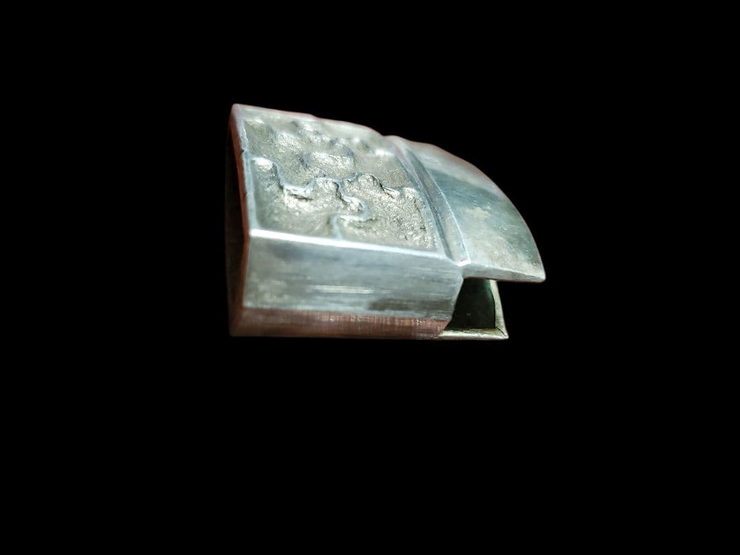 大size　銀着せ一重岩石ハバキ　美品