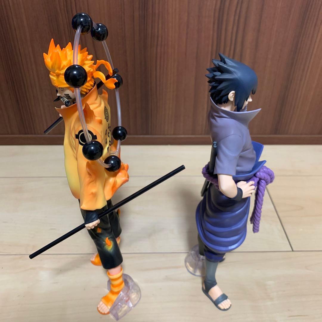 一番くじ NARUTO A賞 うずまきナルト B賞 うちはサスケ フィギュア