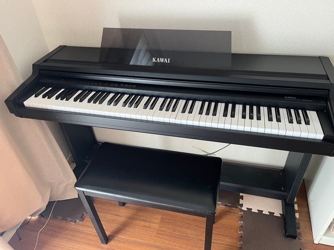 【取りに来てくれる方限定】KAWAI デジタルピアノ 280MR 黒 椅子付き