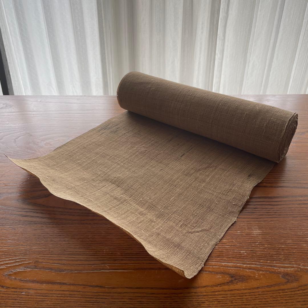 tarako　伝統工芸品 しな布 幅36.5cm×2.9m