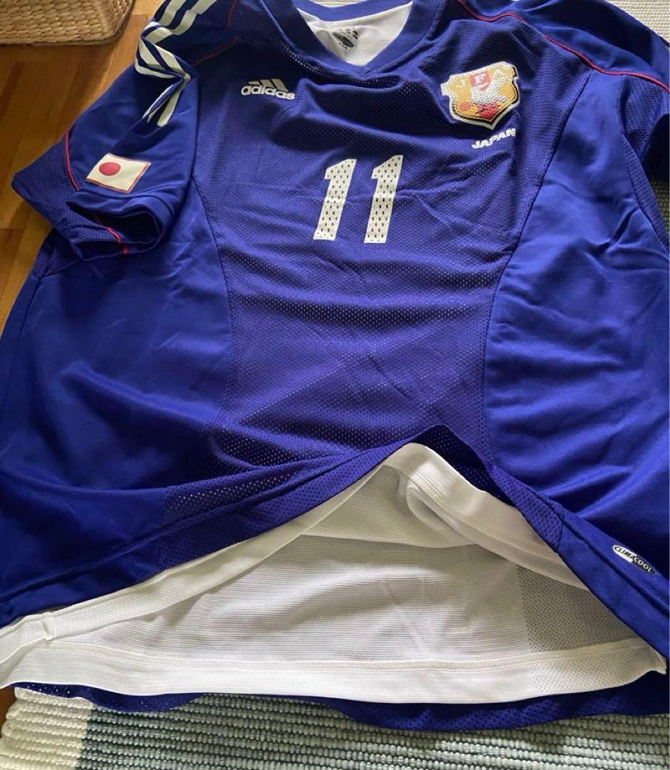 【サッカー日本代表】2002オーセンティックユニフォーム 鈴木隆行
