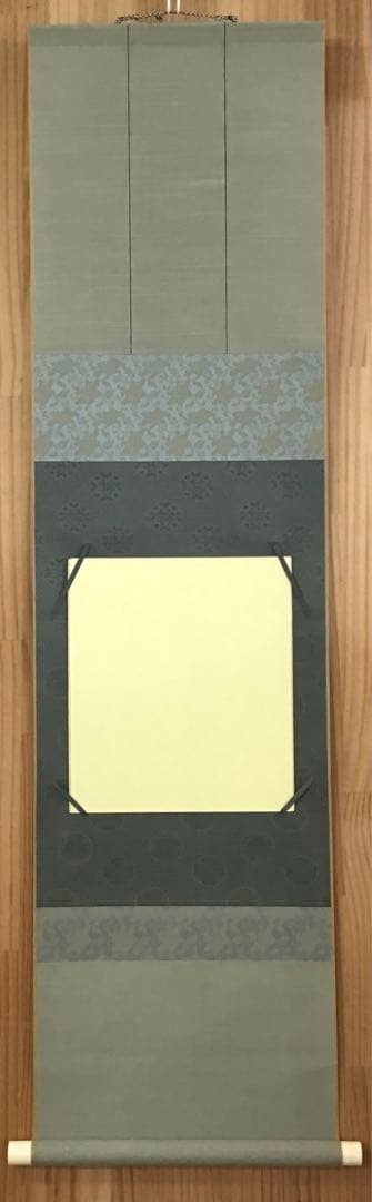 K茶道具　掛軸　御色紙掛(写真の色紙は付属していません) 紙箱　S987KJ