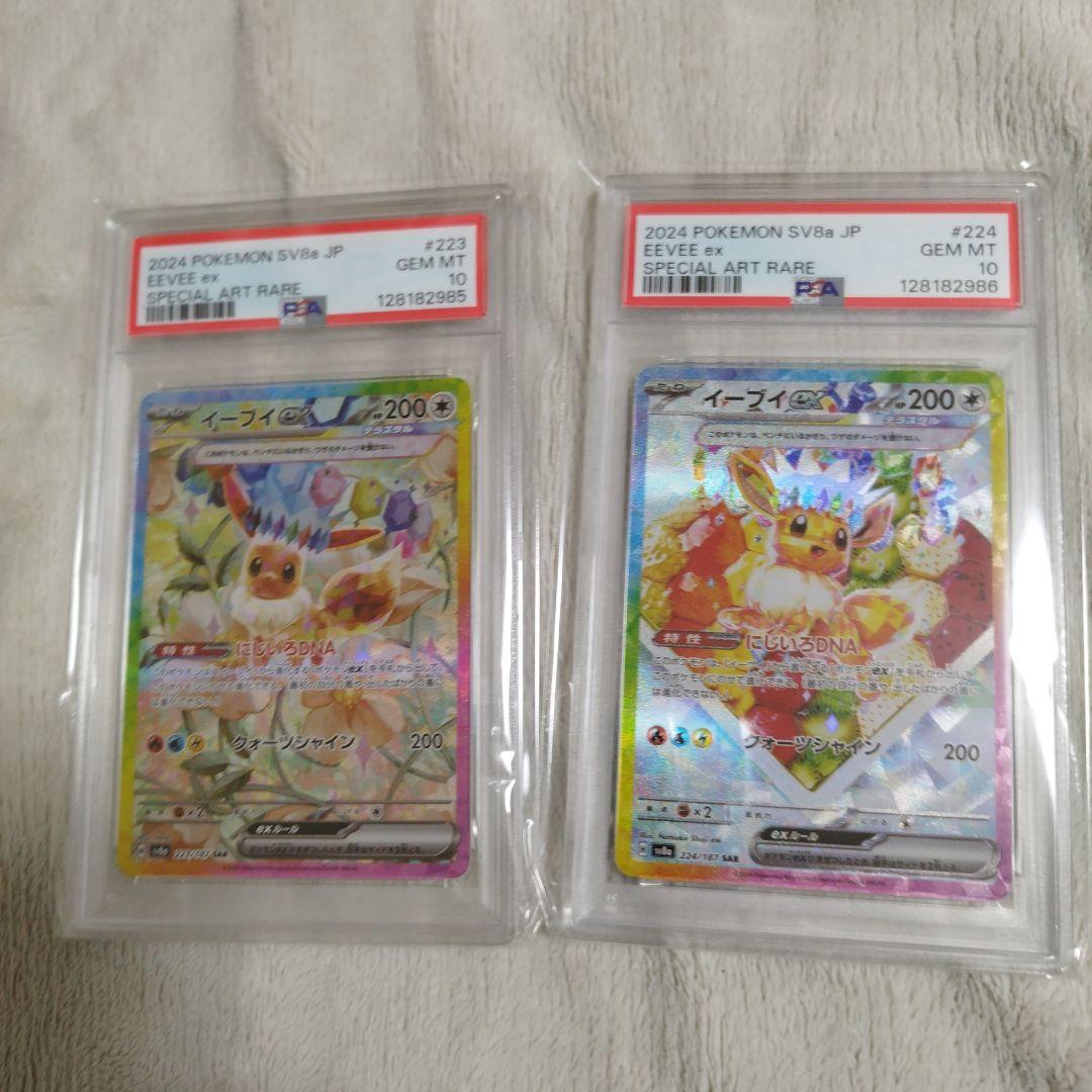 【All PSA10】テラスタルフェス　ブイズ　PSA10連番
