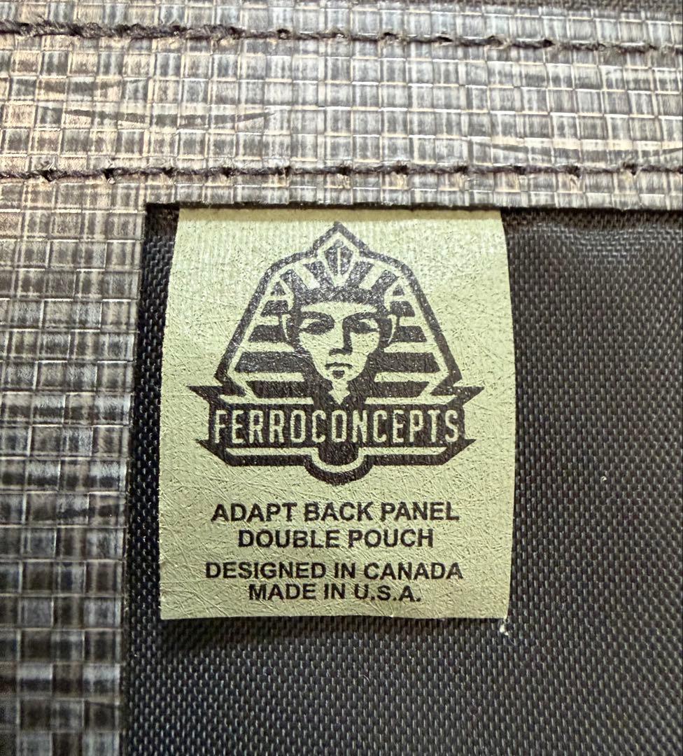 実物　Ferro concepts BACK PANEL