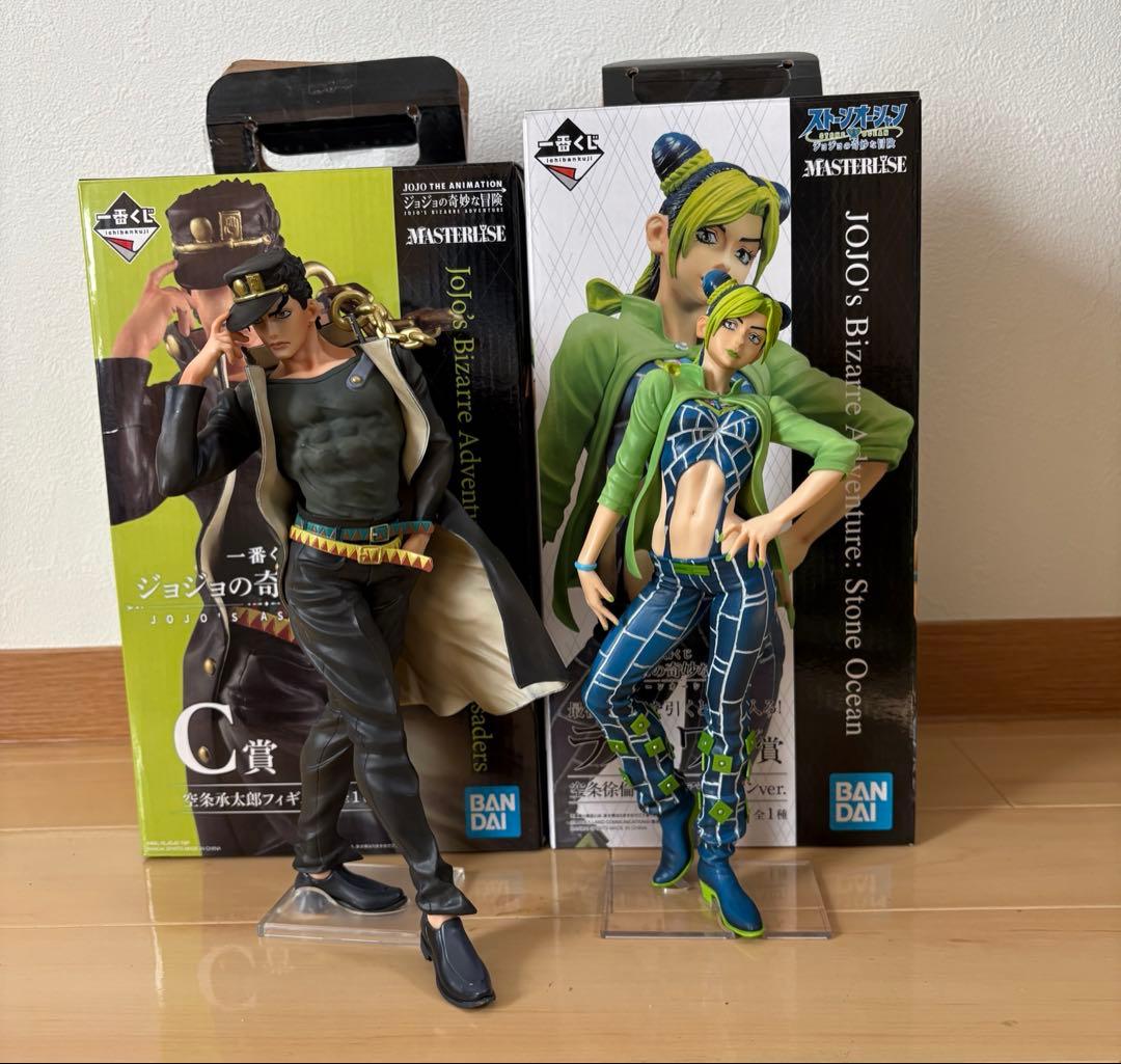 ジョジョの奇妙な冒険 一番くじ 承太郎 徐凛 2体セット