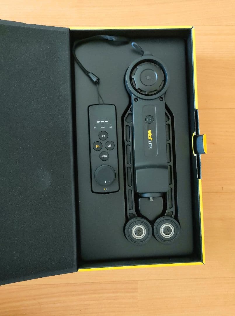 Wiral LITE（ケーブルカム）カメラを取り付けワイヤーで撮影