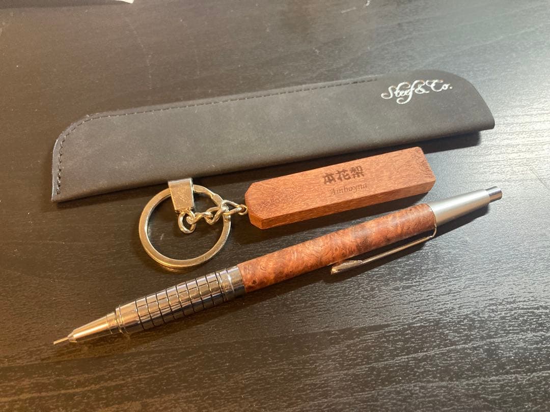 Steef&Co. ST draft 花梨瘤　ブラックグリッド