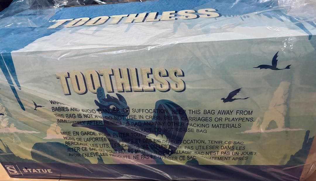 【新品】ヒックとドラゴン　聖地への冒険　トゥース　スタチュー