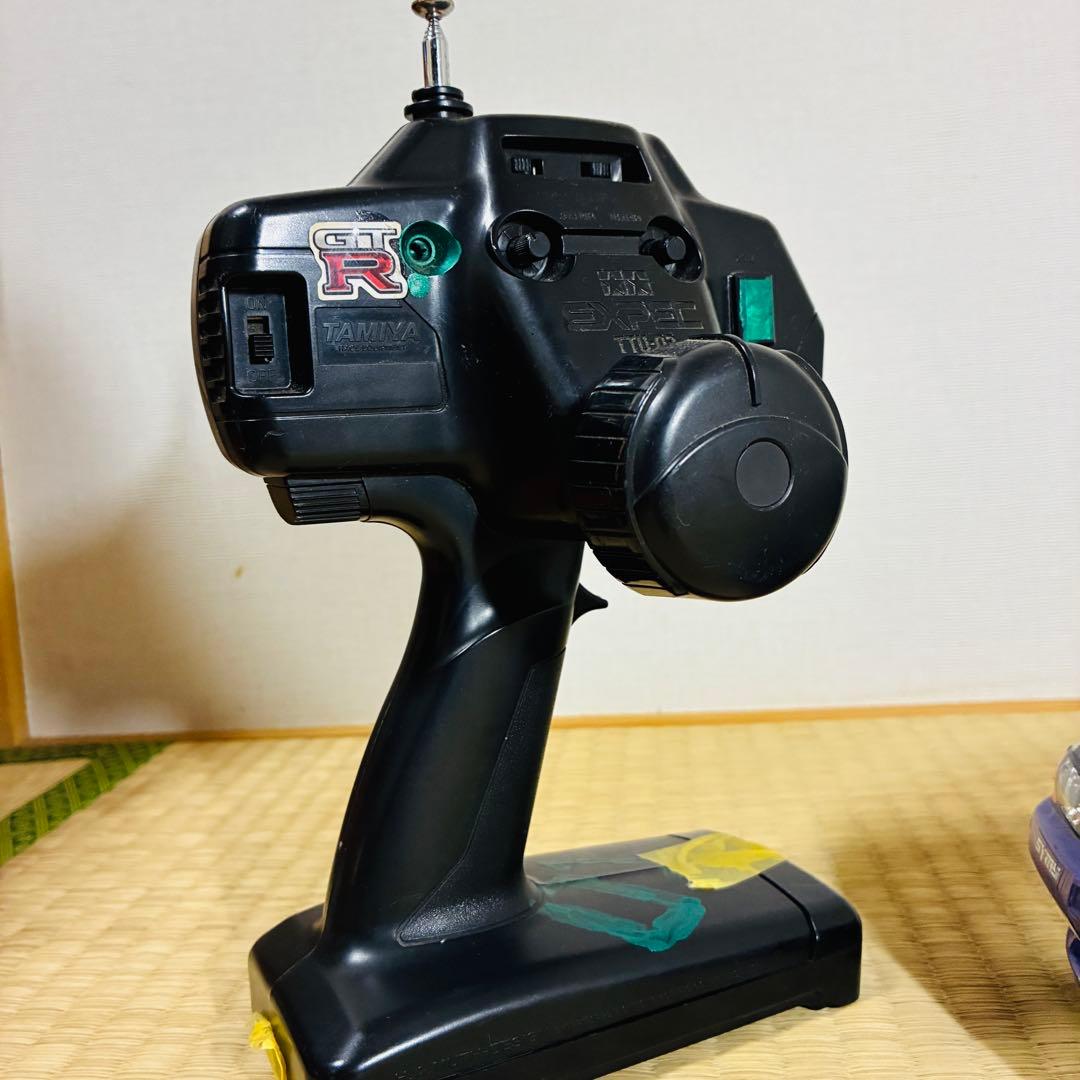 【このまま使用可】ラジコン ドリフト　R32 スカイライン シャーシ フルセット