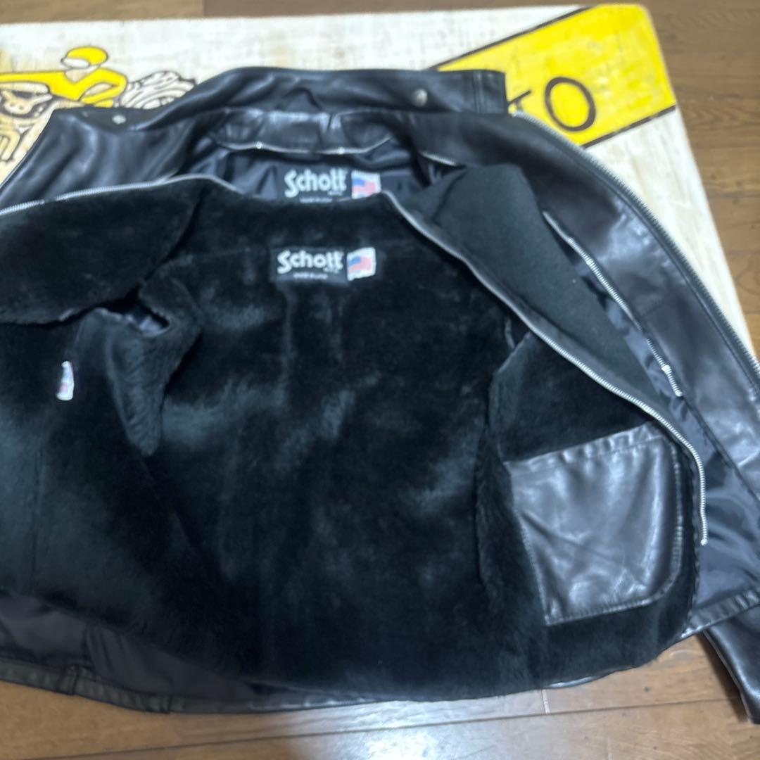 美品‼️schott641 38インチシングルライダース